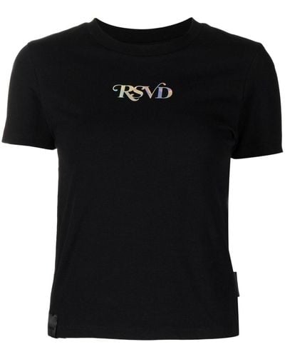 Izzue Rsvd Printed T-shirt - Black