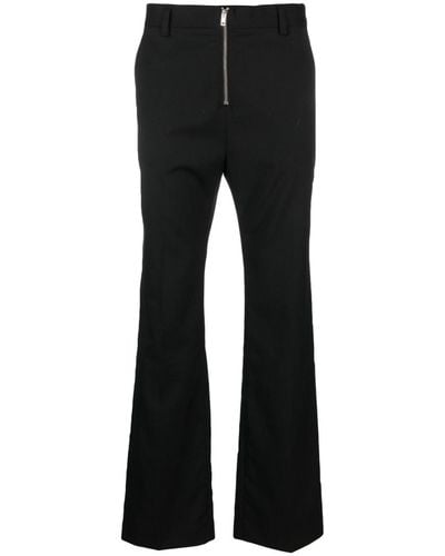 Filippa K Bootcut-leg Zip-fastening Pants - Black