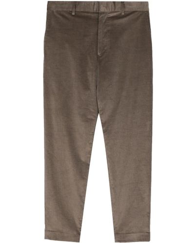 Paul Smith Slim-cut Corduroy Trousers - Grey