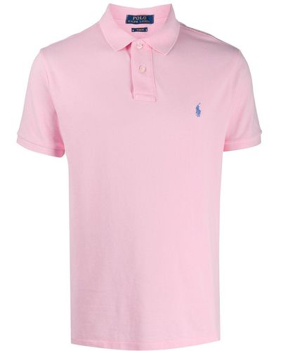 Ralph Lauren Poloshirt Met Korte Mouwen - Roze