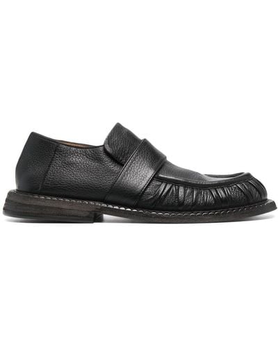 Marsèll Alluce Slip-on Leather Loafers - Black