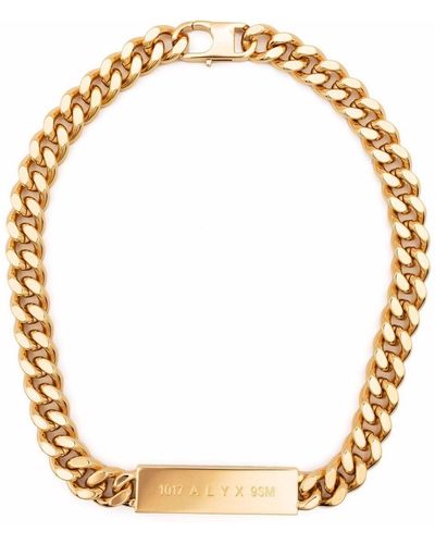 1017 ALYX 9SM Id-pendant Necklace - Metallic