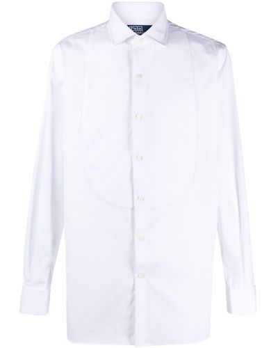 Polo Ralph Lauren Spread-collar Cotton Shirt - White