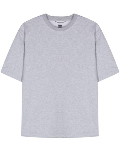 Fedeli Dalton Cotton T-shirt - Grey