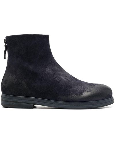 Marsèll Bottines en cuir de veau - Bleu