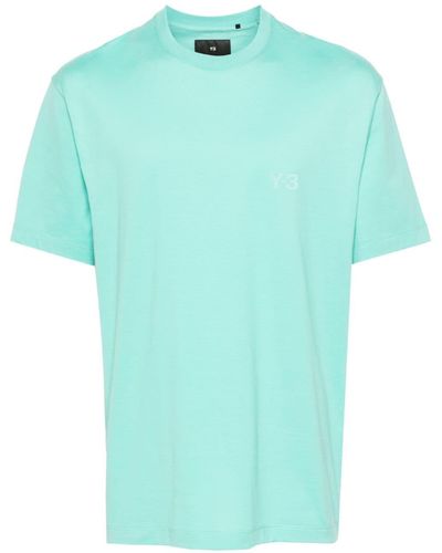 Y-3 ロゴ Tシャツ - ブルー