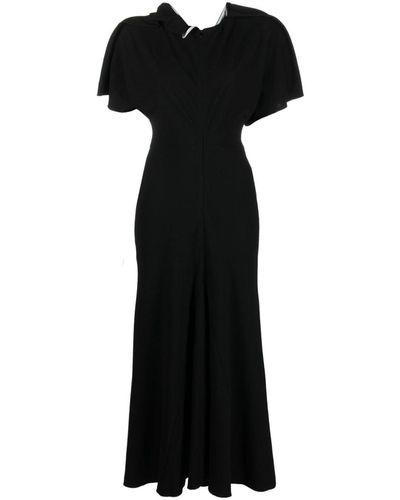 Victoria Beckham Aライン ドレス - ブラック