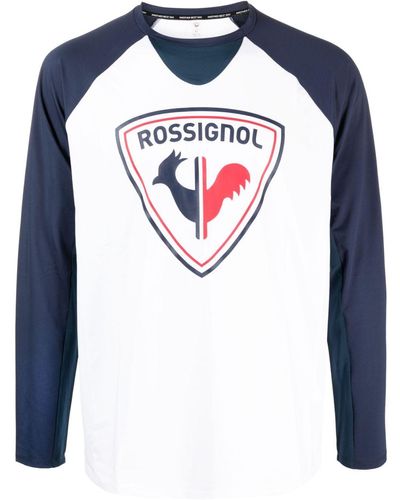Rossignol T-shirt Met Logoprint - Blauw