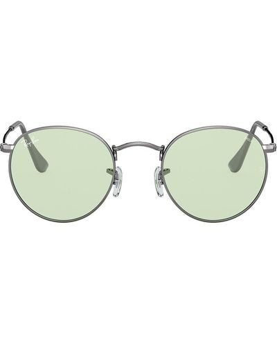 Ray-Ban Runde Sonnenbrille - Mettallic