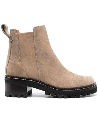 See By Chloé Mallory 55mm Ankle Boots - Brown