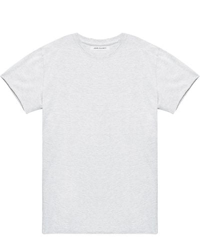 John Elliott T-shirt Met Ronde Hals - Grijs