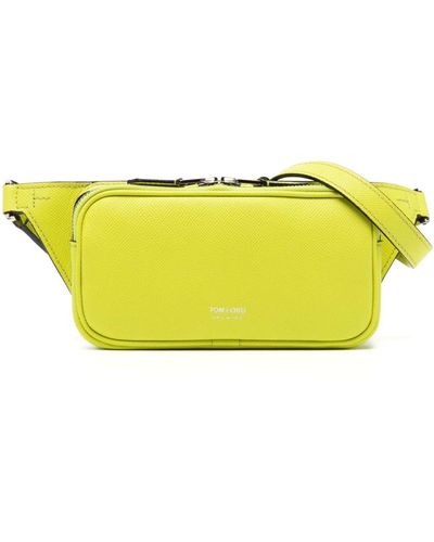 Tom Ford Marsupio con logo - Giallo