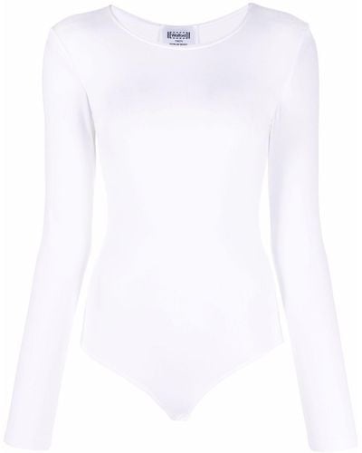 Wolford Berlin Long-sleeve Bodysuit - White