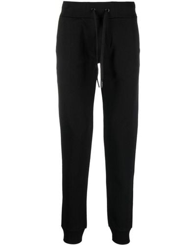 Iceberg Logo-embroidered Cotton Track Trousers - Black