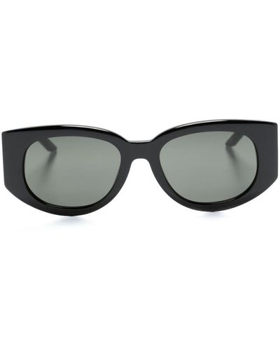 Casablancabrand The Memphis Rectangular-frame Sunglasses - Black