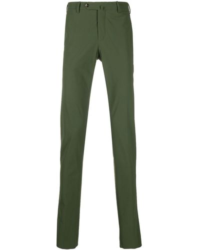 PT Torino Pantalon chino à coupe slim - Vert