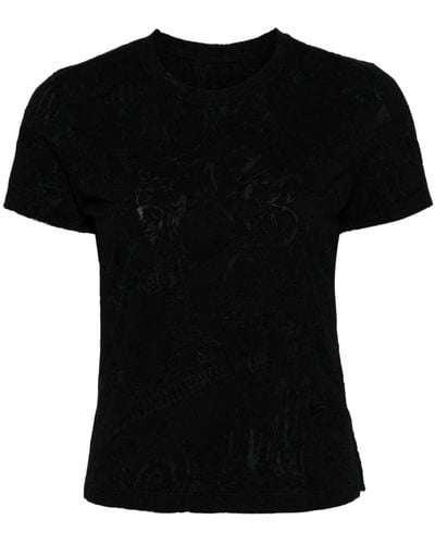 JNBY Graphic-print Short-sleeve T-shirt - Black