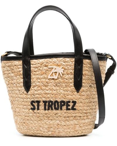 Zadig & Voltaire Le Baby St Tropez ビーチバッグ - ナチュラル