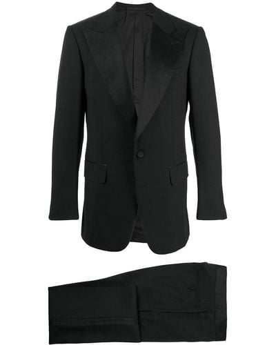 Gucci Costume à simple boutonnage - Noir