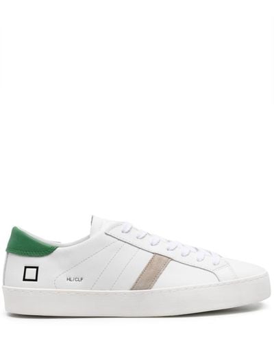 Date Hill Low Leather Trainers - White