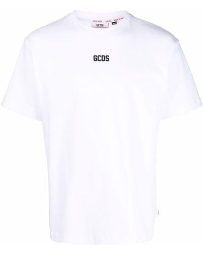 Gcds T-shirt à logo imprimé - Blanc