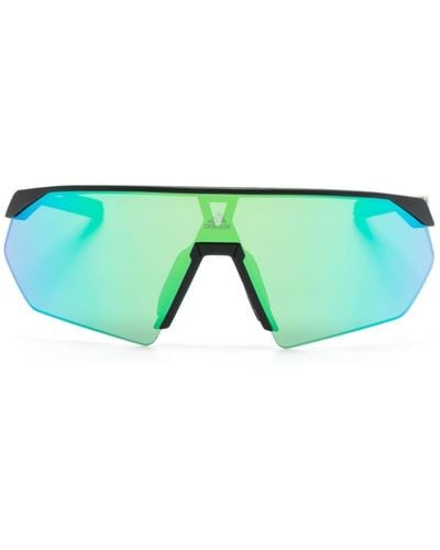 adidas SP0076 Sonnenbrille mit Shield-Gestell - Schwarz