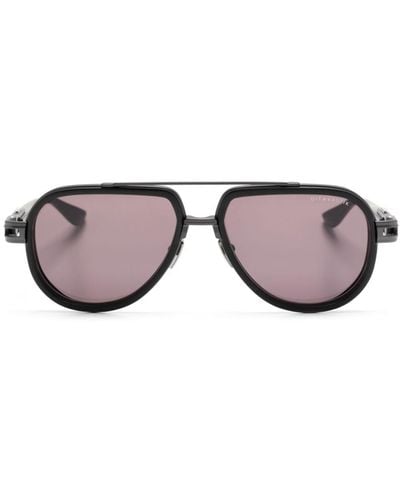 Dita Eyewear Vastik Pilot-frame Sunglasses - Black