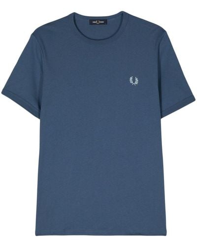 Fred Perry ロゴ Tシャツ - ブルー
