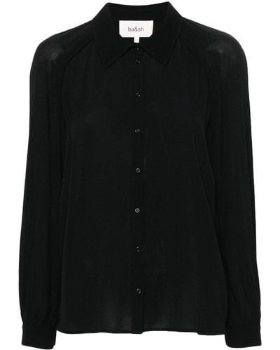 Ba&sh Marvin Classic-collar Shirt - Black