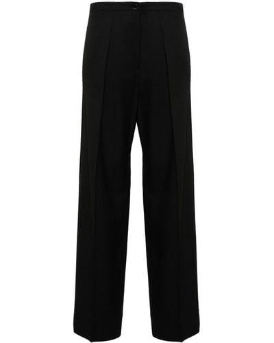 Acne Studios Wide-leg Tailored Pants - Black
