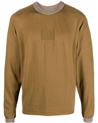 Goldwin Seamless Wool Sweater - Brown