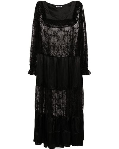 BATSHEVA Phoebe Maxi Dress - Black