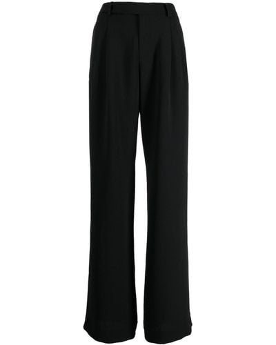 Manning Cartell Pantalon de tailleur Take Two à plis marqués - Noir