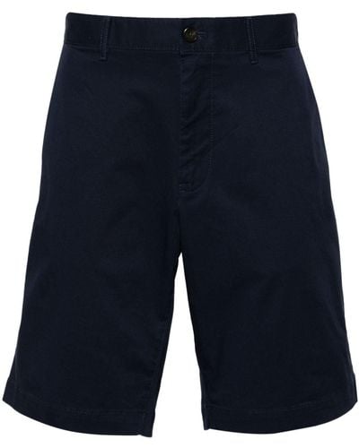 Michael Kors Halbhohe Chino-Shorts - Blau