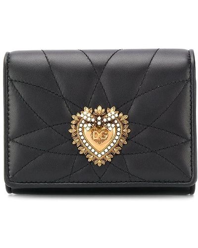 Dolce & Gabbana Devotion small continental wallet - Negro