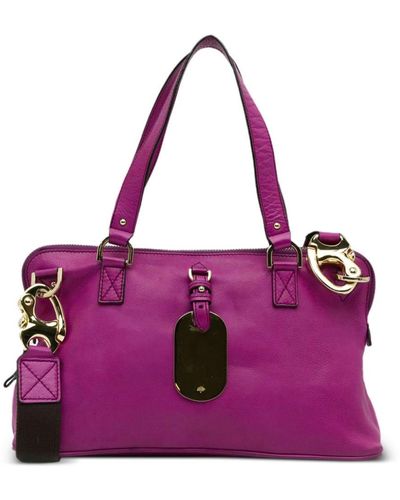 Mulberry 2015-2022 East West Shimmy Tasche - Lila