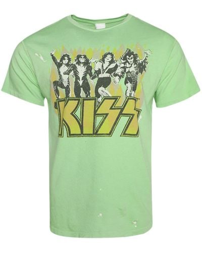 MadeWorn Kiss Electric T-Shirt - Grün