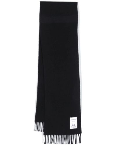 Norse Projects The Moon Lambs Wool Scarf - Black