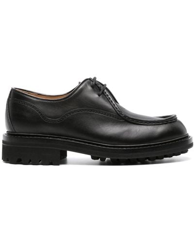 Church's Lace-up Leather Boat Shoes - Black