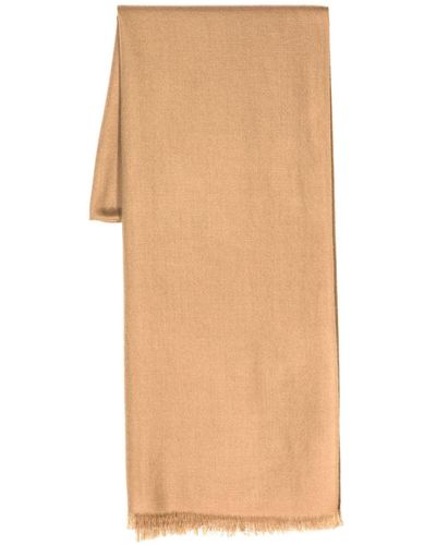 N.Peal Cashmere Cashmere Pashmina Scarf - Natural