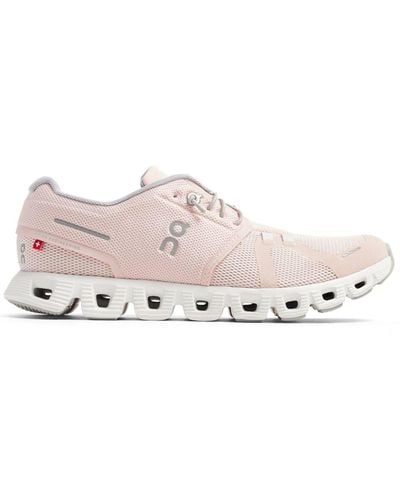 On Shoes Cloud 5 Running Trainers - Pink