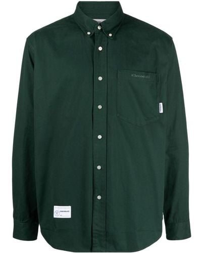 Chocoolate Camicia con applicazione - Verde