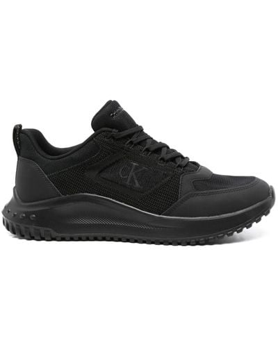 Calvin Klein Panelled Chunky Trainers - Black