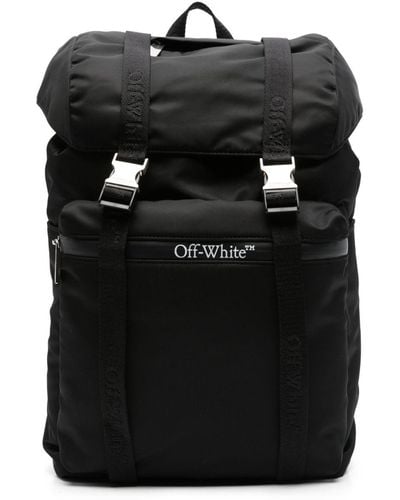 Off-White c/o Virgil Abloh Logo-print Backpack - Black