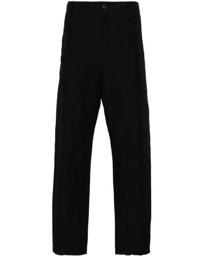 Forme D'expression Lounge Tapered Trousers - Black