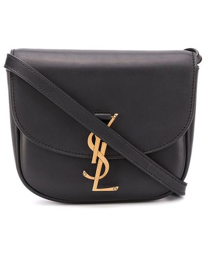 Saint Laurent Kaia Crossbodytas - Zwart