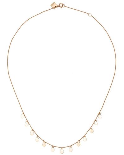 Ginette NY Charm Detail Necklace - Pink