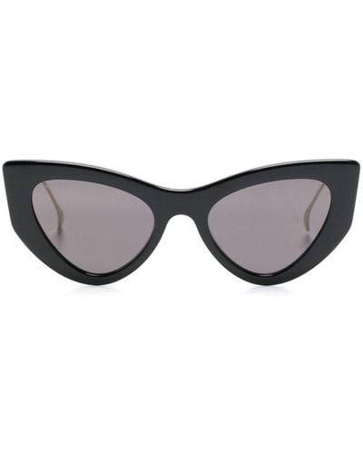 Gucci Sonnenbrille mit Cat-Eye-Gestell - Grau