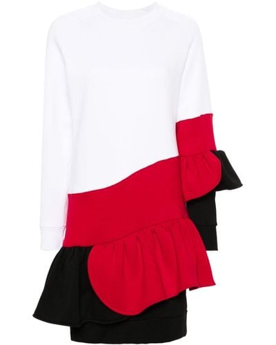 Ioana Ciolacu Peplum Mini-jurk - Rood