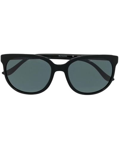 Vuarnet Sonnenbrille mit rundem Gestell - Schwarz